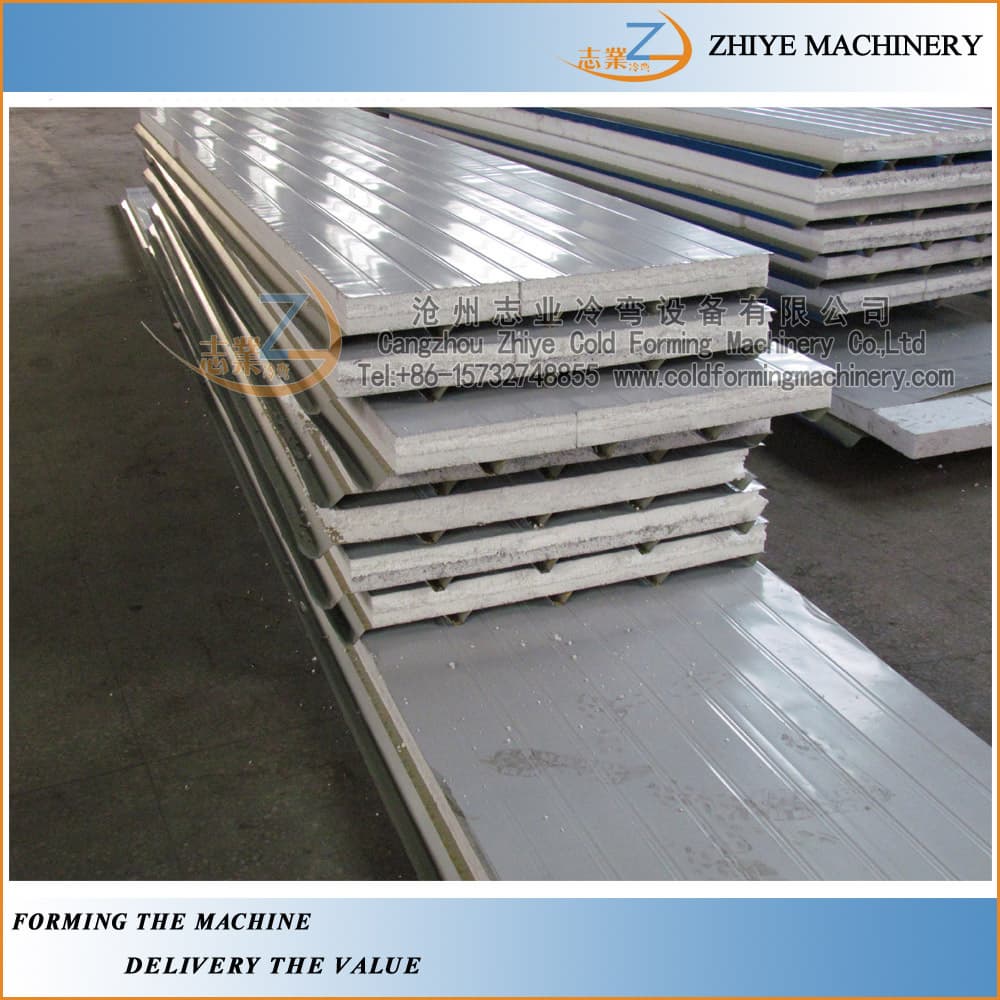 Roofing_Wall Used Eps Sandwich Panel Roller Former Machine